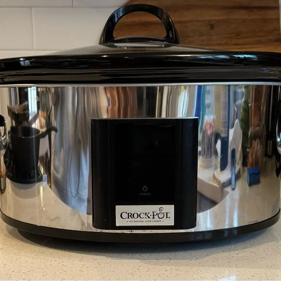 Crock-Pot 6.5 Quart Stainless Steel Slow Cooker - Picture 1 of 3